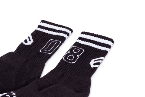 08 Socks Black